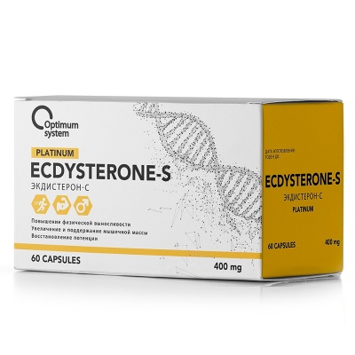  Optimum System Ecdysterone-S 400 mg 60 