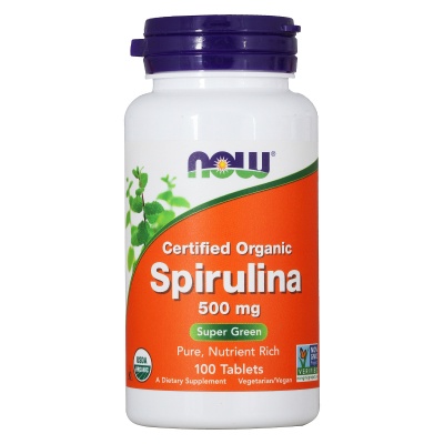  NOW SPIRULINA 500  100 