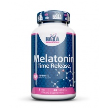 Антиоксидант Haya Labs Melatonin Time Release 5 мг 60 таблеток