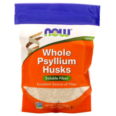   NOW Whole Psyllium Husks 454 