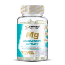 Витамины Syntime Nutrition Magnesium Citrate 120 капсул