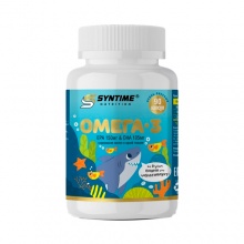 Антиоксидант Syntime Nutrition Omega 3 Kids 90 капсул