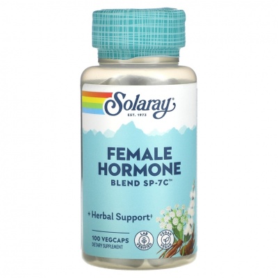 Антиоксидант Solaray Female Hormone SP-7C 100 капсул